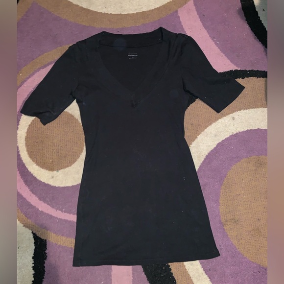 Woman's EXPRESS Bundle (X 3)  -- Black Jeans Size 6 -- Long and short sleeve top - Picture 2 of 8